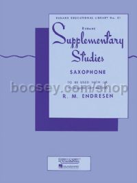 Rubank Supplementary Studies for saxophone