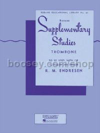 Rubank Supplementary Studies for trombone