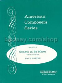 Sonata in Bb major for flute & piano