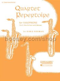 Quartet Repertoire for Saxophone - tenor saxophone part