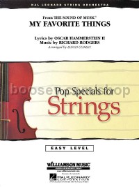 My Favorite Things from The Sound of Music (Easy Pop Specials for Strings)