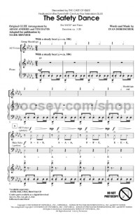 The Safety Dance  (SATB)