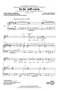 To Sir, with Love (SATB)