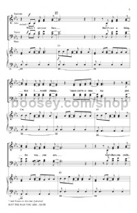 Just the Way You Are (SATB)