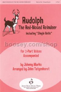 Rudolph the Red-Nosed Reindeer for 2-part choir