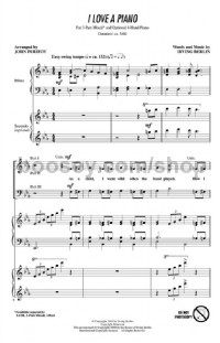 I Love a Piano (3-Part Choir)