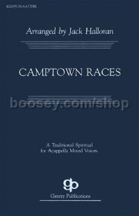 Camptown Races for SATB choir