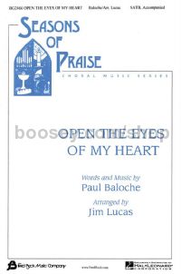 Open the Eyes of My Heart for SATB choir