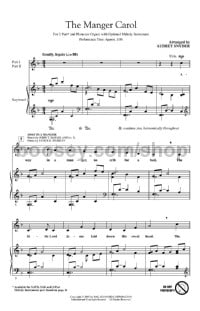 The Manger Carol (2-Part Choir)