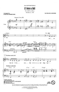 If I Were a Bell (SATB)