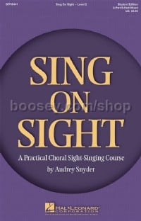 Sing on Sight - A Practical Sight-Singing Course (2-Part Choir)