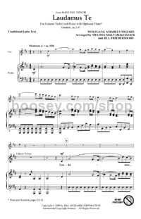 Laudamus Te (Unison Choral Score)