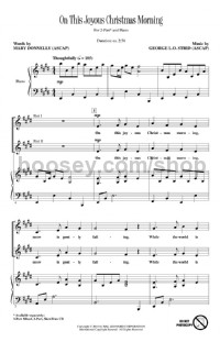 On This Joyous Christmas Morning (2-Part Choir)