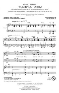 From Rags To Ritz (SATB Medley)