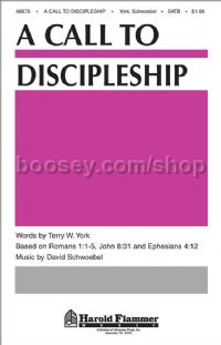 A Call to Discipleship for SATB choir