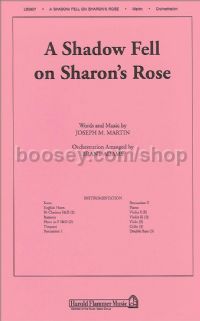 A Shadow Fell on Sharon's Rose - orchestration (score & parts)
