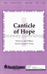 Canticle of Hope for SATB choir