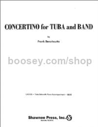 Concertino for Tuba and Band for tuba & piano reduction