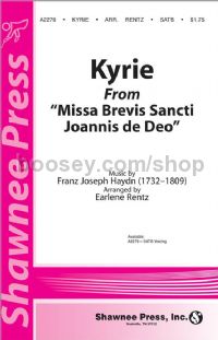 Kyrie (from Missa Brevis Sancti Joannis de Deo) - SATB choir