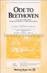 Ode to Beethoven for 2-part voices