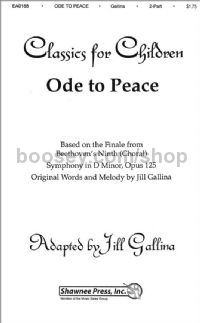Ode to Peace for 2-part voices