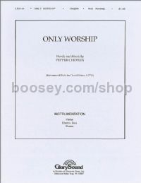 Only Worship - guitar, bass & drums (set of parts)