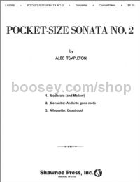 Pocket Size Sonata No. 2 for clarinet & piano