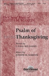Psalm of Thanksgiving for SATB choir