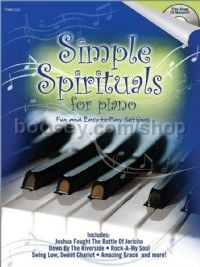 Simple Spirituals for Piano for piano (+ CD)