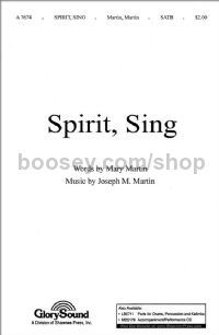 Spirit, Sing for SATB choir