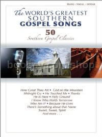 The World's Greatest Southern Gospel Songs for piano, vocal & guitar