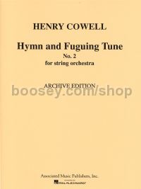 Hymn & Fuguing Tune No. 2 - String Orchestra (Full Score)