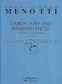 Landscapes & Remembrances - SATB