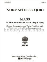 Mass In Honor Of Blessed Virgin Mary (Three-part Congregation)