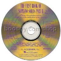 The First Book of Soprano Solos Part II (CD)