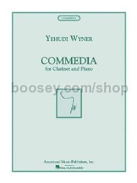 Commedia - Clarinet & Piano (Score & Parts)