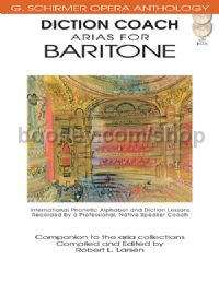 Diction Coach – Arias for Baritone (+ 2 CDs)