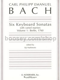 Six Keyboard Sonatas Volume 1 Berlin 1760