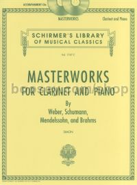 Masterworks for Clarinet and Piano (Accompaniment CDs)