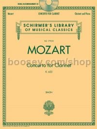 Concerto for Clarinet K.622 (Book & CD)