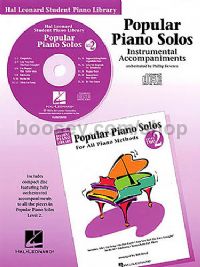 Hal Leonard Student Piano Library: Popular Piano Solos For All Methods 2 (CD)
