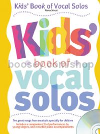 Kids Book of Vocal Solos (Book & CD)