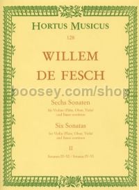 Six Sonatas for Violin & Basso Continuo Book II