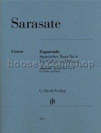 Zapateado, Spanish Dance no. 6 for Violin and Piano (Score & Parts)