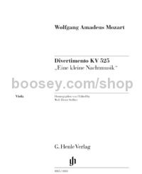 Divertimento "Eine Kleine Nacht Musik", K. 525 (Viola Part)