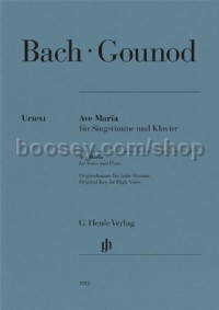 Ave Maria (Johann Sebastian Bach) (Voice & Piano)