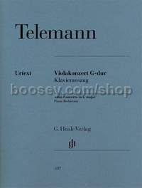 Viola Concerto in G major (Piano Reduction)