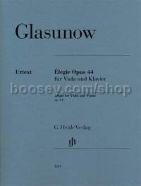 Élégie, Op.44 (Viola & Piano)