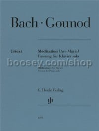 Méditation, Ave Maria (Johann Sebastian Bach) (Piano)