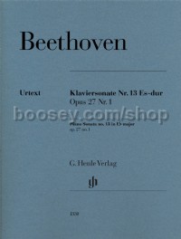 Piano Sonata No 13 In Eb Op. 27 No. 1 (Piano)
